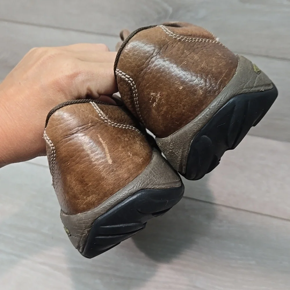 Keen Women Presidio Brown Leather Shoes Sneakers Boots Sz 9